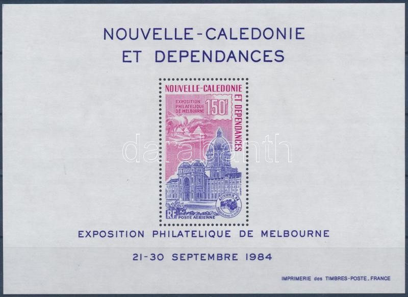 AUSIPEX nemzetközi bélyegkiállítás blokk, AUSIPEX International stamp exhibition block