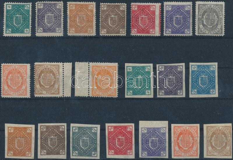 philately and postal history world - andorra spanish post Stamp Auctions