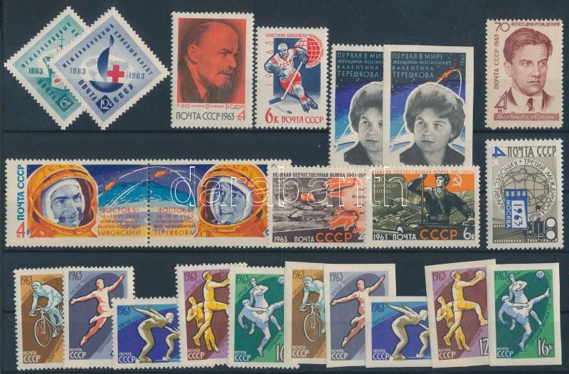 22 stamps, 22 db bélyeg