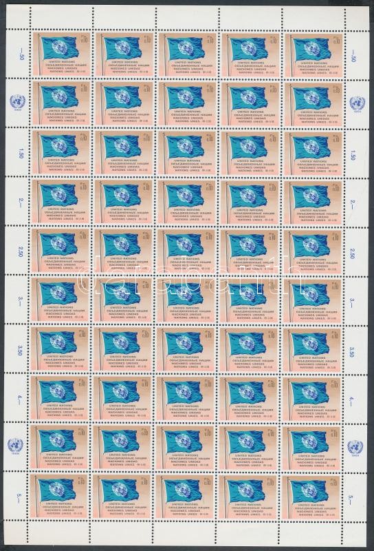 Definitive stamp 3 diff. full sheets, Forgalmi bélyeg 3klf teljes ív