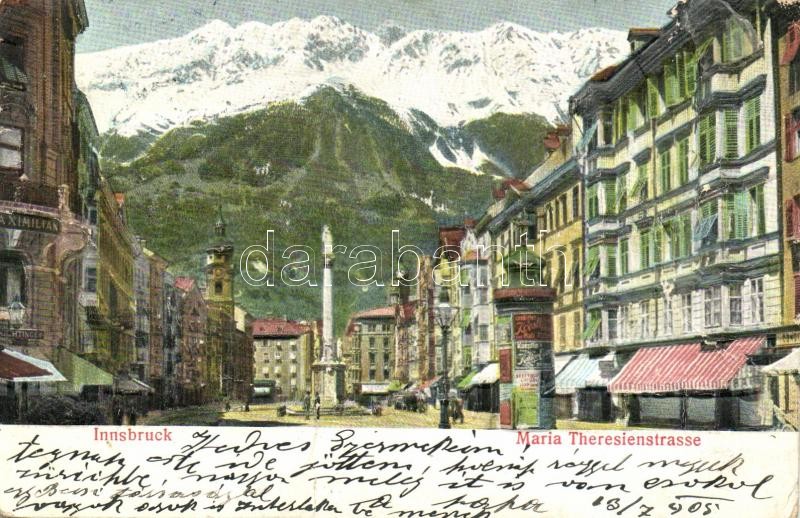 Innsbruck, Maria Theresia street Emb.