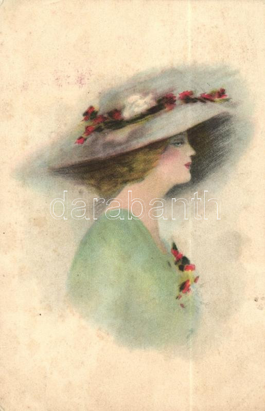 Lady with hat, Kalapos hölgy