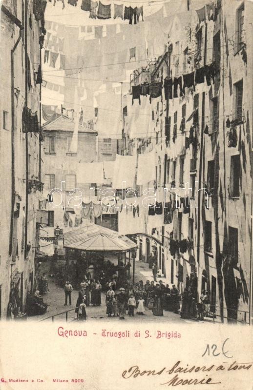 Genova, Truogoli di S. Brigida / street