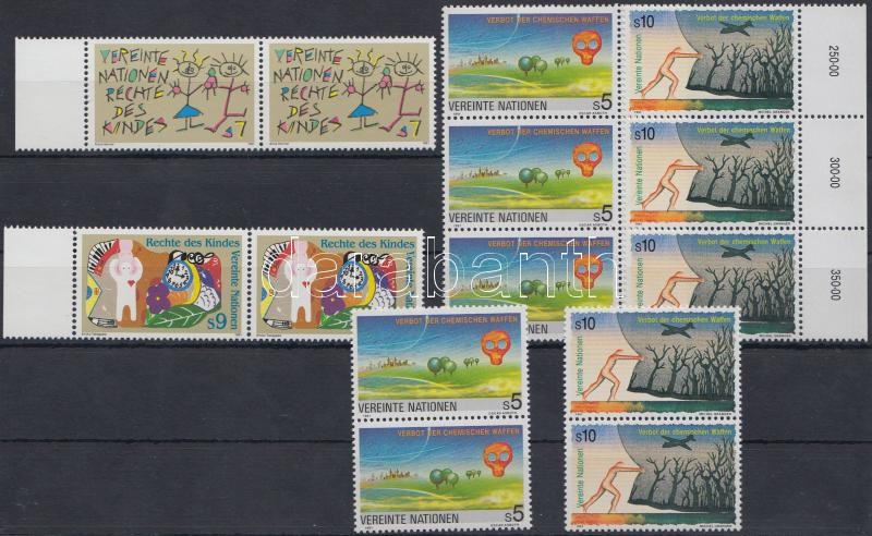 Nature conservation and human rights 14 diff. stamps, Természetvédelem és Emberi Jogok 14 db bélyeg