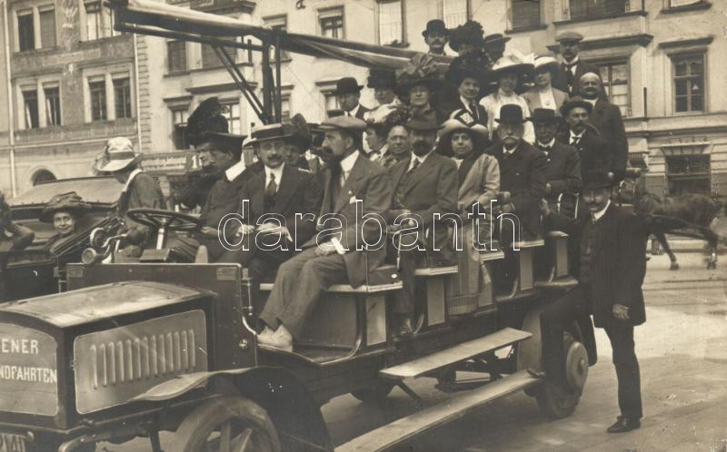 München, Fremdenrundfahrt / sightseeing autobus, Jos. Poehlmann photo