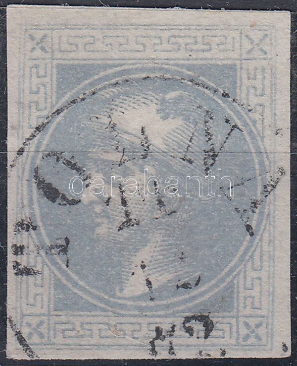 Newspaper stamp, bluish gray with nice margins 