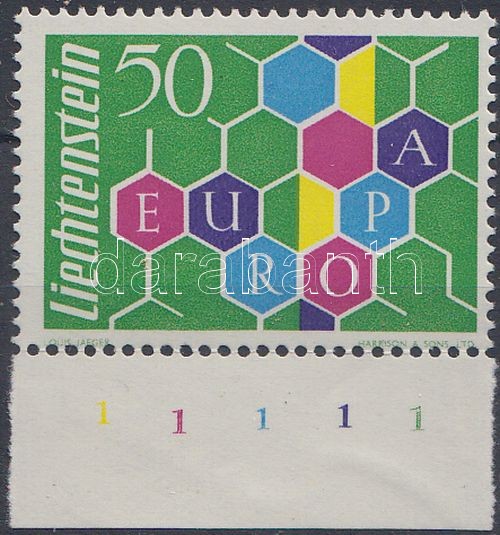 Europa CEPT margin stamp, Europa CEPT ívszéli bélyeg