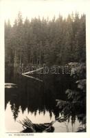 7 db RÉGI csehszlovák városképeslap; tátrai tavak/ 7 old Czechoslovakian town-view postcards; Tatra lakes