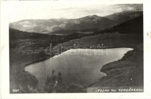 7 db RÉGI csehszlovák városképeslap; tátrai tavak/ 7 old Czechoslovakian town-view postcards; Tatra ...
