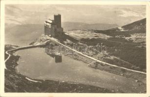 4 db RÉGI csehszlovák városképes lap; Kő-pataki-tó, Csorba-tó, Wachsteinbaude / 4 old Czechoslovakia...