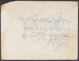 Tiszavölgyi József: Aktok, 2 db fotó, sérültek, szakadtak, pecséttel jelzett fotó, 19x15 és 18x20 cm