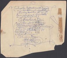 Tiszavölgyi József: Aktok, 2 db fotó, sérültek, szakadtak, pecséttel jelzett fotó, 19x15 és 18x20 cm