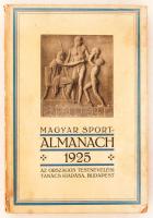 Magyar sportalmanach MCMXXV. Szerk.: Zuber Ferenc. Bp., 1926, Athenaeum. Papírkötésben, jó állapotban.