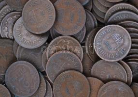 1926-1938. 1f Cu (20x) + 1926-1940. 2f Cu (290x) T:vegyes