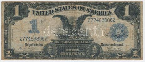 Amerikai Egyesült Államok 1899. 1$ T:III-,IV USA 1899. One Dollar "Silver Certificate" C:VG,G Krause 338/c