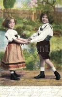 Austrian Tyrolean folklore, children