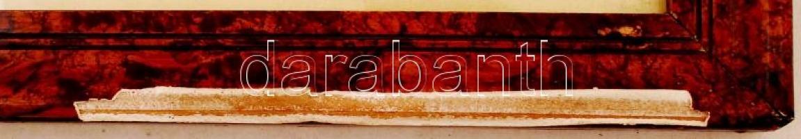 MA jelzéssel: Serenade. Rézkarc, papír, jelzett, üvegezett keretben, 23×17 cm