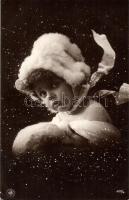 Children dressed as seasons - 4 old postcards