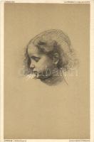 Children s: Anselm Feuerbach - 4 old postcards