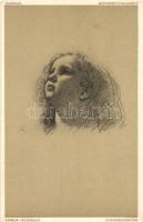Children s: Anselm Feuerbach - 4 old postcards