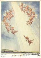 3 db RÉGI motívumlap; gyerek / 3 old motive cards; children