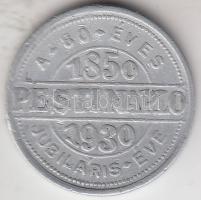 1930. "A Pesti Napló szerencsét hoz / A 80 éves Pesti Napló jubiláris éve 1850-1930" Al szerencsepénz T:2-