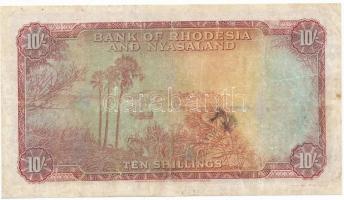 Rhodesia és Nyasaland 1961. 10Sh T:restaurált
Rhodesia and Nyasaland 1961. 10 Shillings C:restored
K...