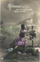 8 db RÉGI motívumlap; hölgyek / 8 old motive cards; lady