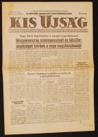 1956 Bp., 6 db különböző újság a forradalom híreivel október 31-től november 2-ig (Szabad Szó, Magya...