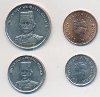 Brunei 1989-1996. 1S + 5S + 10S + 20S T:2
Brunei 1989-1996. 1 Sen + 5 Sen + 10 Sen + 20 Sen C:XF