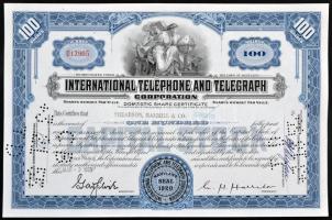 Amerikai Egyesült Államok/Pennsylvania 1952. "A Scranton-i Elektromos Művek" 100 részvénye...