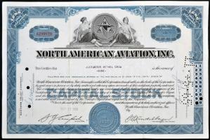 Amerikai Egyesült Államok/Pennsylvania 1952. "A Scranton-i Elektromos Művek" 100 részvénye...