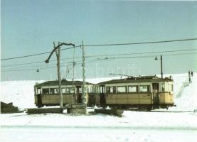 10 db MODERN motívum lap, vonat, villamos / 10 modern motive cards, train, tram