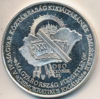 Bozó Gyula (1913-) / Szabó Géza (1939-) 1989. "A IV. Magyar Köztársaság kikiáltásának emlékére ...