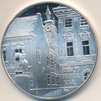Fritz Mihály (1947-) / Szabó Géza (1939-) 1995. "MÉE Székesfehérvár - XXV. Vándorgyűlés" Ag emlékérem (36,2g/0.925/42,5mm) T:PP