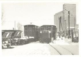 15 db MODERN, mozdony, vasút témájú motívum lap, kiváló minőségű / 15 modern motive cards, railway s...