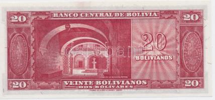 Bolívia 1945. 20B T:I
Bolivia 1945. 20 Bolivianos C:UNC