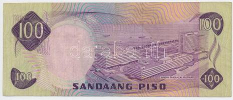 Fülöp-szigetek 1978. 100P. Szign.: F.Marcos, P. Fernandez T:III
Philippines 1978. 100 Pesos. Sign.: ...