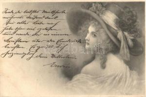 Lady with hat, M. Munk s: R. R. v. Wichera