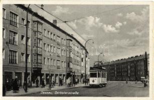 Dessau, Zerbsterstrasse / street, tram (EK)