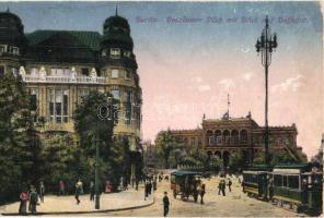 Berlin, Potsdamer Platz, Bahnhof / square, railway station, tram (fl)