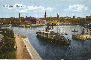 Helsingborg, Hamnen / port, steamship