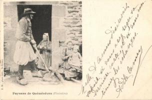 French folklore from Quéménéven, Lumberjack