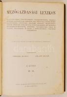 Bezerédj Adorján, Szilassy Zoltán (szerk.): Mezőgazdasági lexikon. A szöveg közé nyomtatott számos á...
