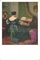 3 db RÉGI motívumlap; zene / 3 old motive cards; music