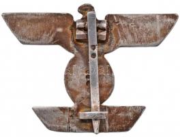 Német 3. Birodalom 1939. "Ismétlőpánt az I. osztályú Vaskereszthez" jelzett Ag kitüntetés ...