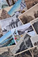 kb. 500 db vegyes háború előtti városképes lap / cca. 500 mixed pre-1945 worldwide town-view postcards