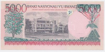 Ruanda 1998. 5000Fr T:I
Rwanda 1998. 5000 Francs C:UNC