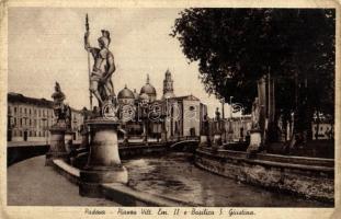 Padova, Piazza Vitt. Em. II e Basilica S. Giustina / square, basilica