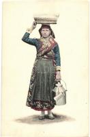 Russian woman, folklore